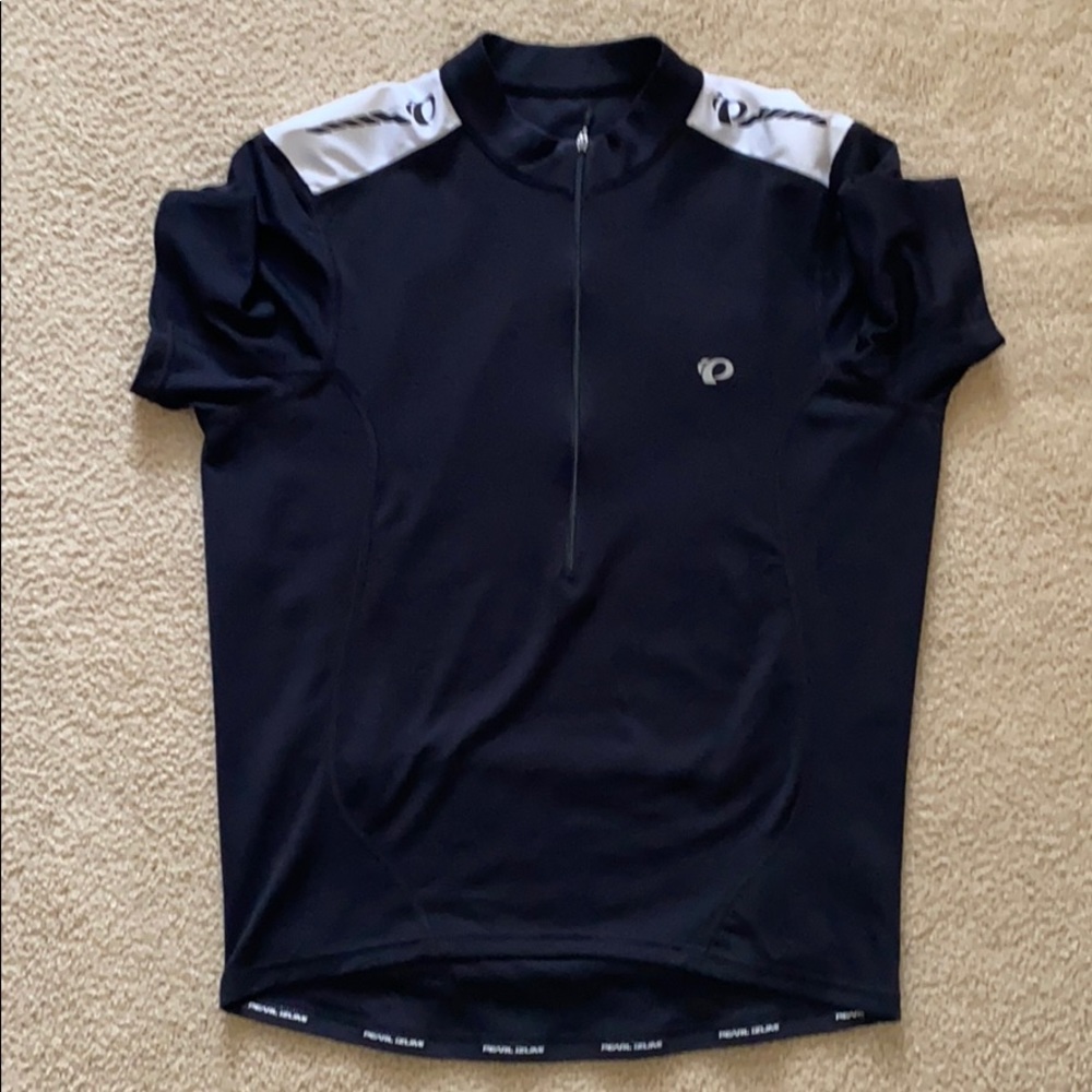 Pearl Izumi Men’s Black cycling jersey 3/4 zip